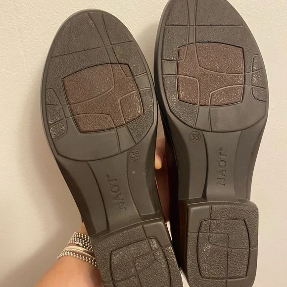 Naot Burgundy Brown Women’s Oxford Shoes Size 38 - Picture 5 of 5